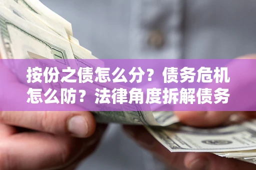 武汉按份之债怎么分？债务危机怎么防？法律角度拆解债务分配与风险自保指南
