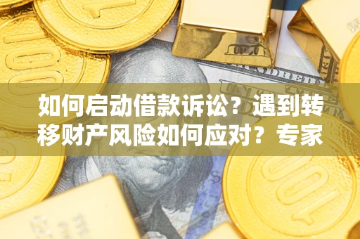 武汉如何启动借款诉讼？遇到转移财产风险如何应对？专家解局支招