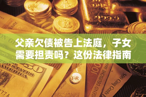 武汉父亲欠债被告上法庭，子女需要担责吗？这份法律指南必须看完