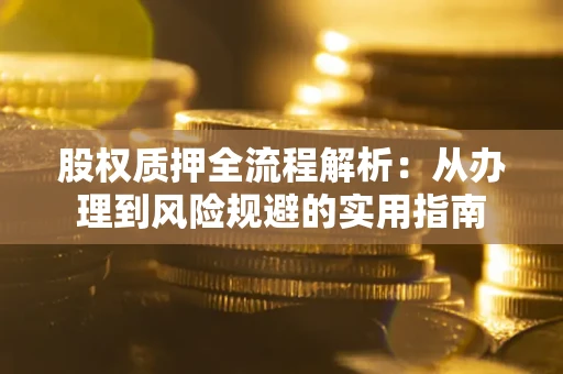武汉股权质押全流程解析：从办理到风险规避的实用指南