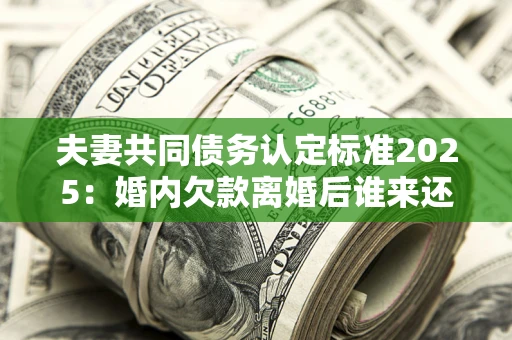 武汉夫妻共同债务认定标准2025:婚内欠款离婚后谁来还? 武汉夫妻共同债务认定标准2025:婚内欠款离婚后谁来还?