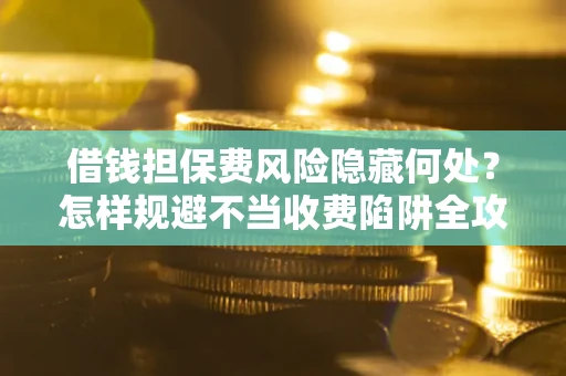 武汉借钱担保费风险隐藏何处？怎样规避不当收费陷阱全攻略！